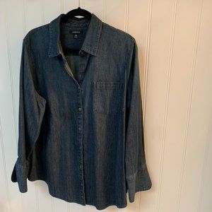 Land's End Women's Denim Shirt